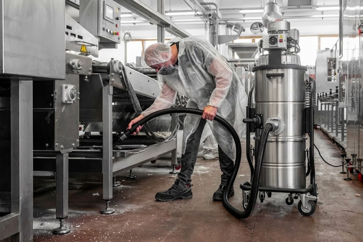 industrial vacuuming application scenarios